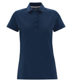Coal Harbour L4023, Cotton Select Soil Release Ladies' Polo, True Navy
