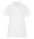 Coal Harbour L4046, Everyday Blend Ladies’ Polo, White