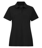 Coal Harbour L4047, Everyday Cvc Ladies’ Polo, Black