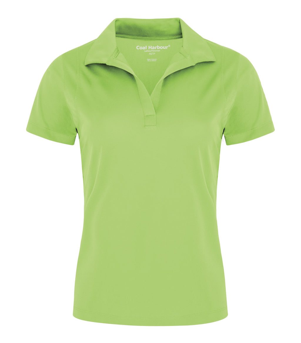 Coal Harbour L445, Snag Resistant Ladies' Polo, Green Oasis