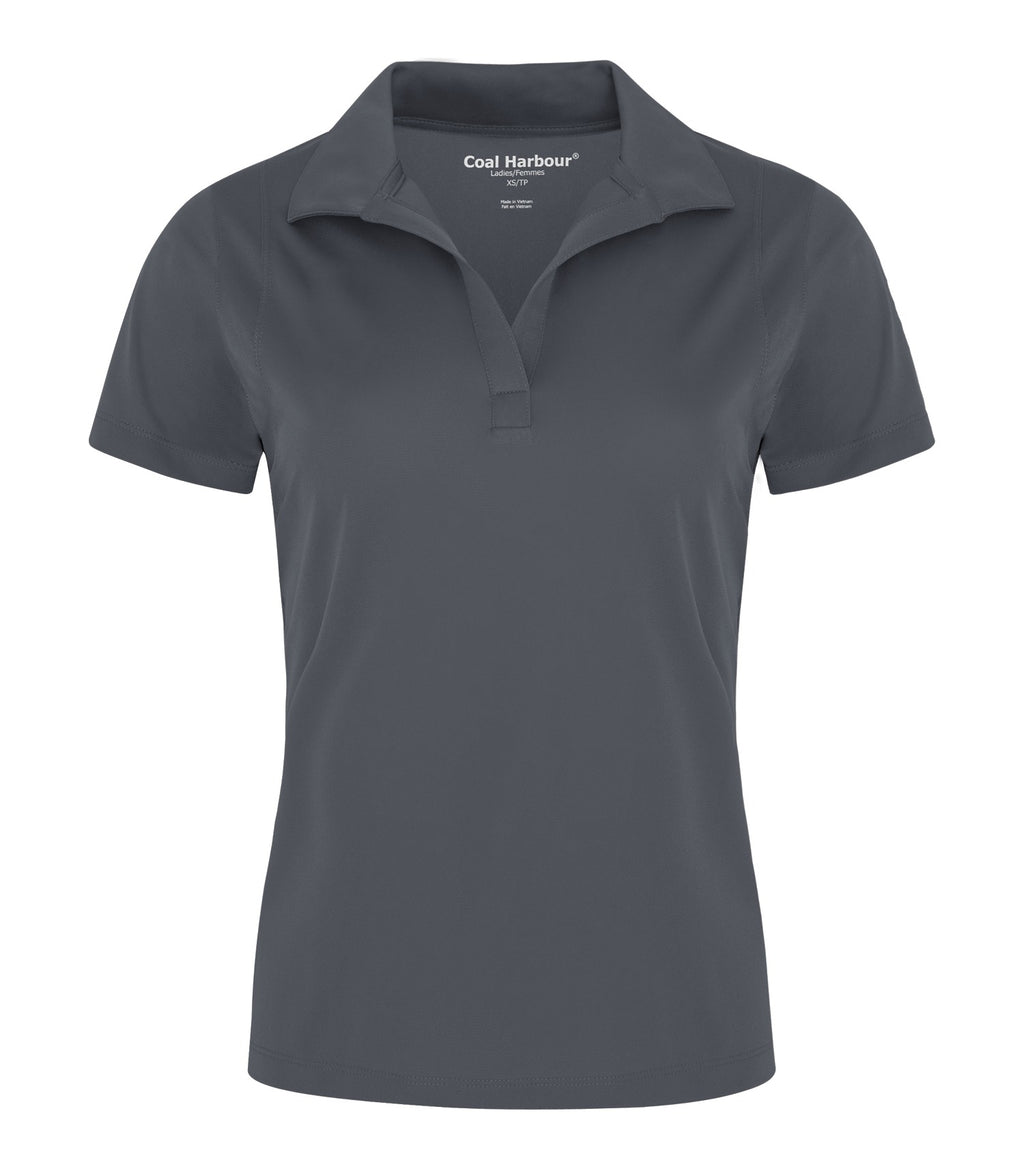 Coal Harbour L445, Snag Resistant Ladies' Polo, Iron Grey