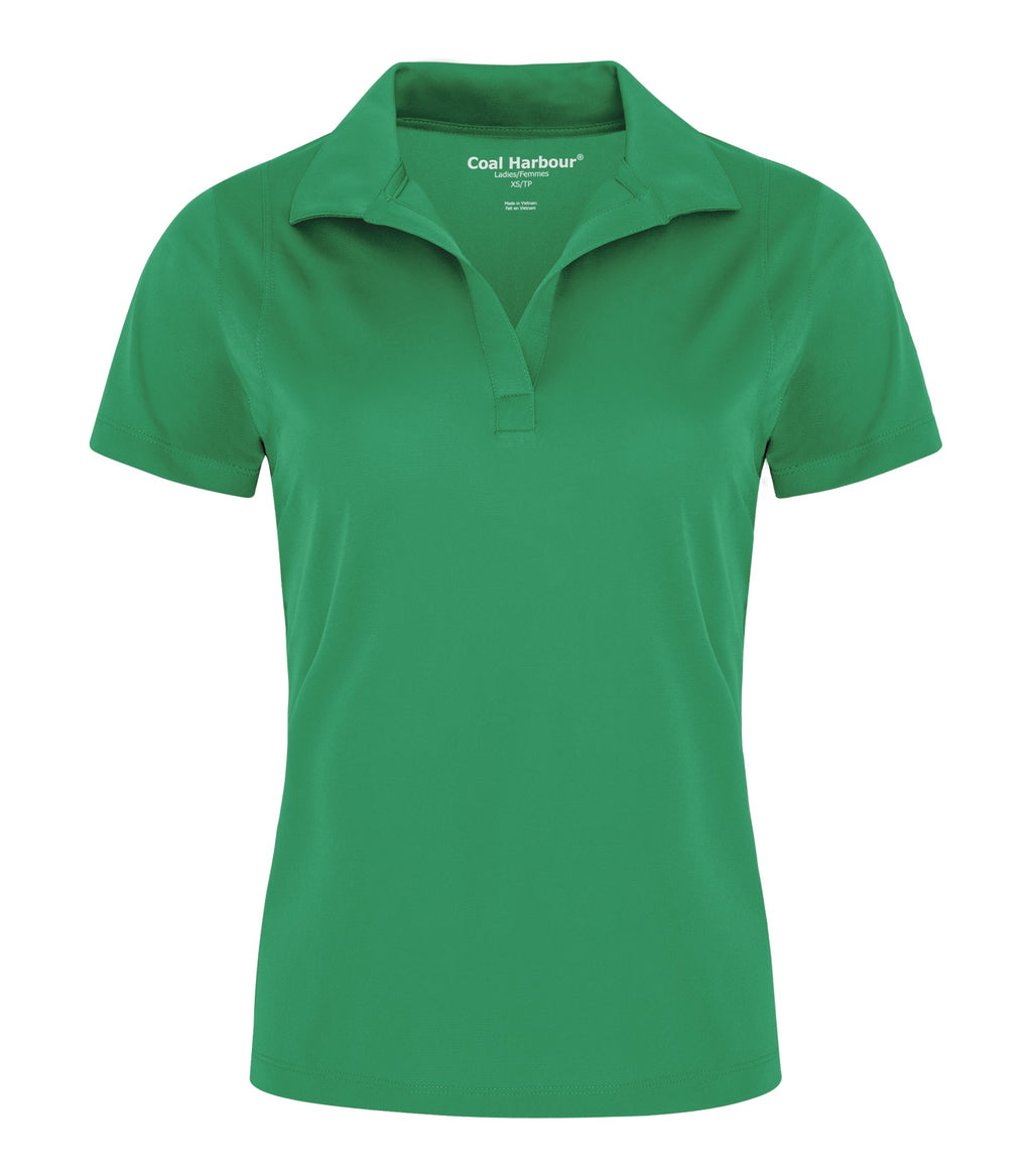 Coal Harbour L445, Snag Resistant Ladies' Polo, Kelly Green