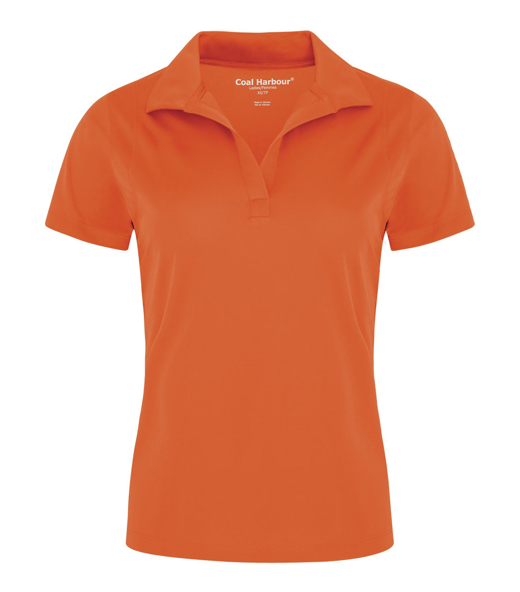 Coal Harbour L445, Snag Resistant Ladies' Polo, Orange