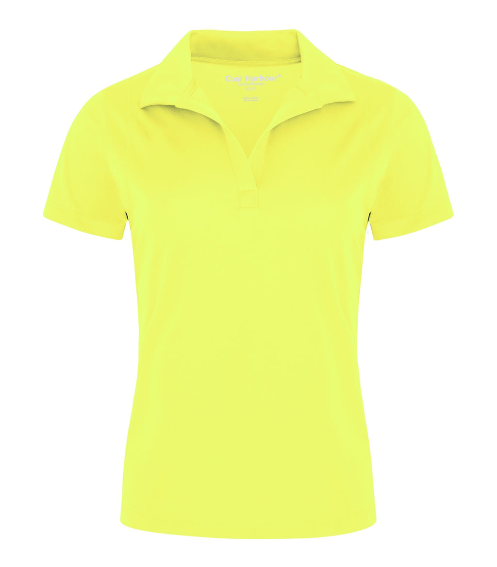 Coal Harbour L445, Snag Resistant Ladies' Polo, ^Safety Green