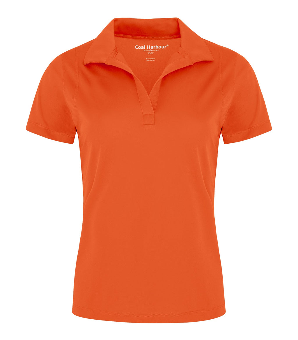 Coal Harbour L445, Snag Resistant Ladies' Polo, ^Safety Orange