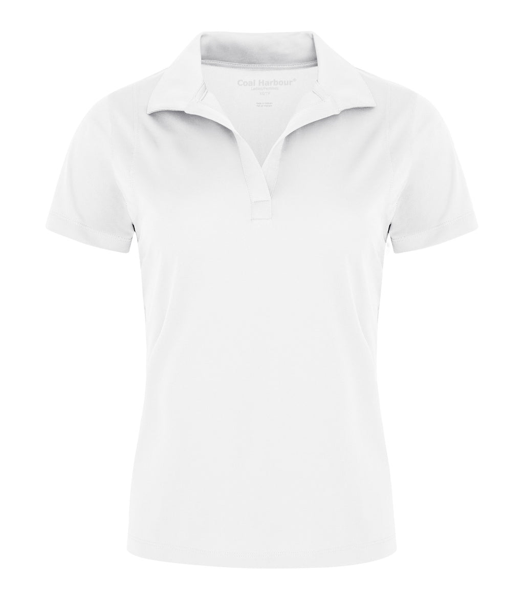 Coal Harbour L445, Snag Resistant Ladies' Polo, White
