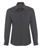 Coal Harbour L6013, Everyday Long Sleeve Woven Ladies' Shirt, Iron Grey