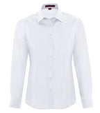 Coal Harbour L6013, Everyday Long Sleeve Woven Ladies' Shirt, True White