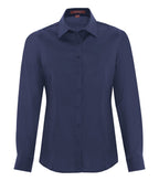 Coal Harbour L6013, Everyday Long Sleeve Woven Ladies' Shirt, True Navy