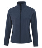 Coal Harbour L7603, Everyday Water Repellent Soft Shell Ladies' Jacket, Navy Heather*