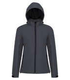 Coal Harbour L7637, All Season Water Repellent Mesh Lined Ladies' Jacket, Asphalt