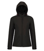Coal Harbour L7637, All Season Water Repellent Mesh Lined Ladies' Jacket, Black