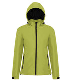 Coal Harbour L7637, All Season Water Repellent Mesh Lined Ladies' Jacket, Citron