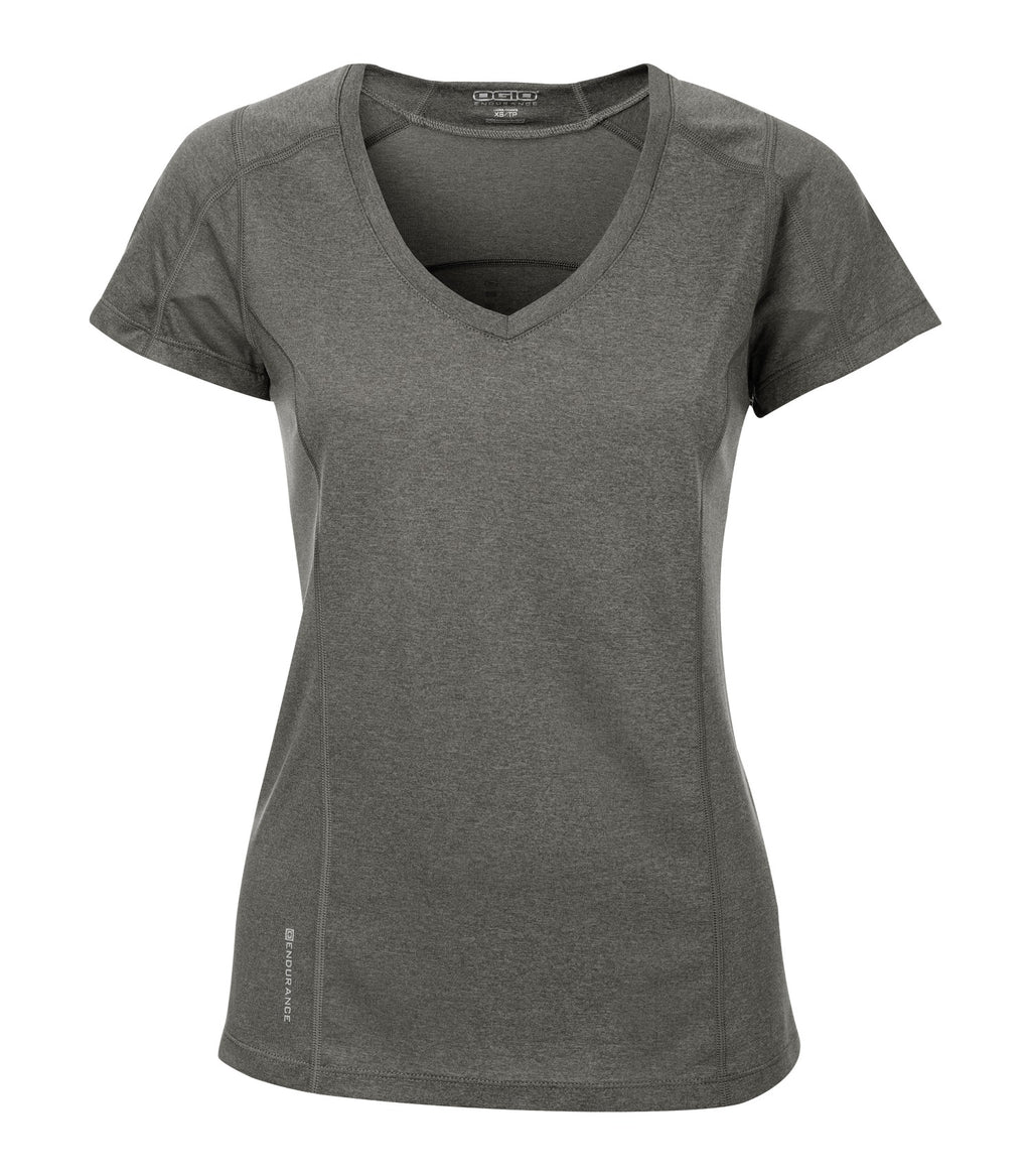OGIO LOE320, Endurance Pulse Ladies' V-neck, Gear Grey