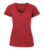 OGIO LOE320, Endurance Pulse Ladies' V-neck, Ripped Red