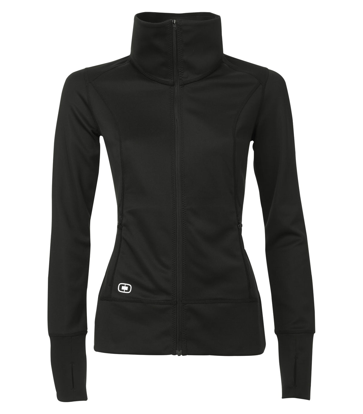 OGIO LOE700, Endurance Fulcrum Ladies' Full Zip, Blacktop