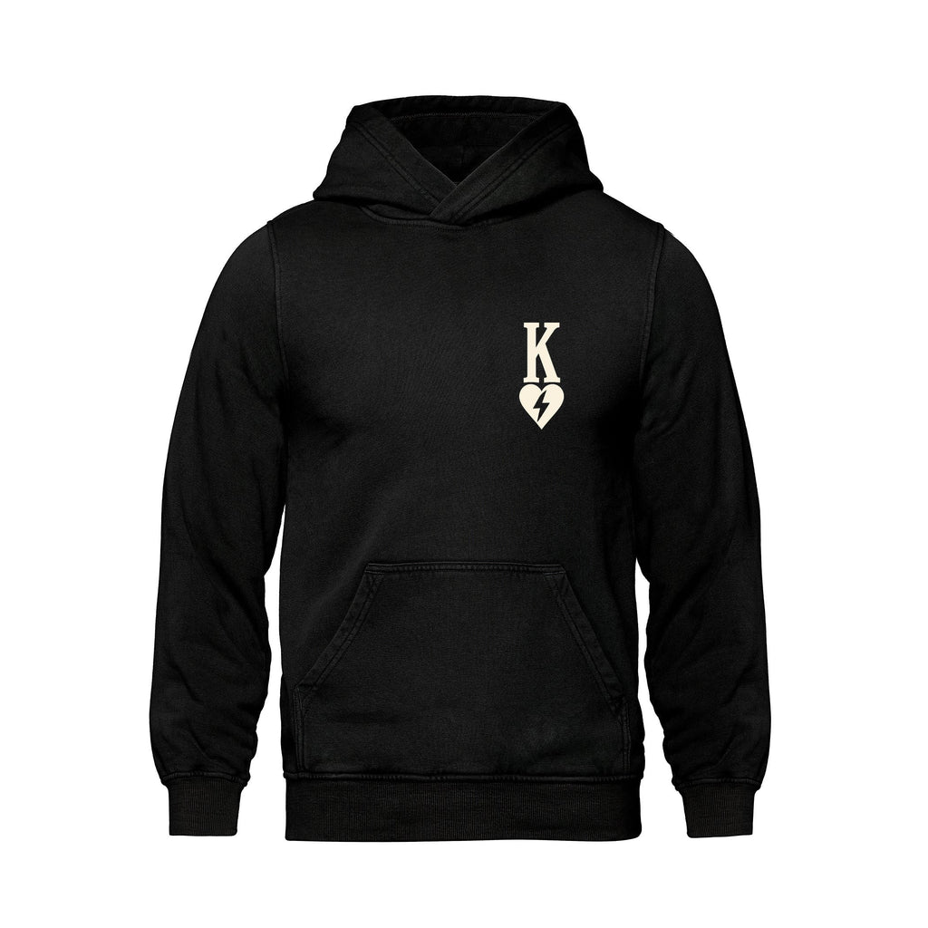 Rebel Hearts King hoodie front
