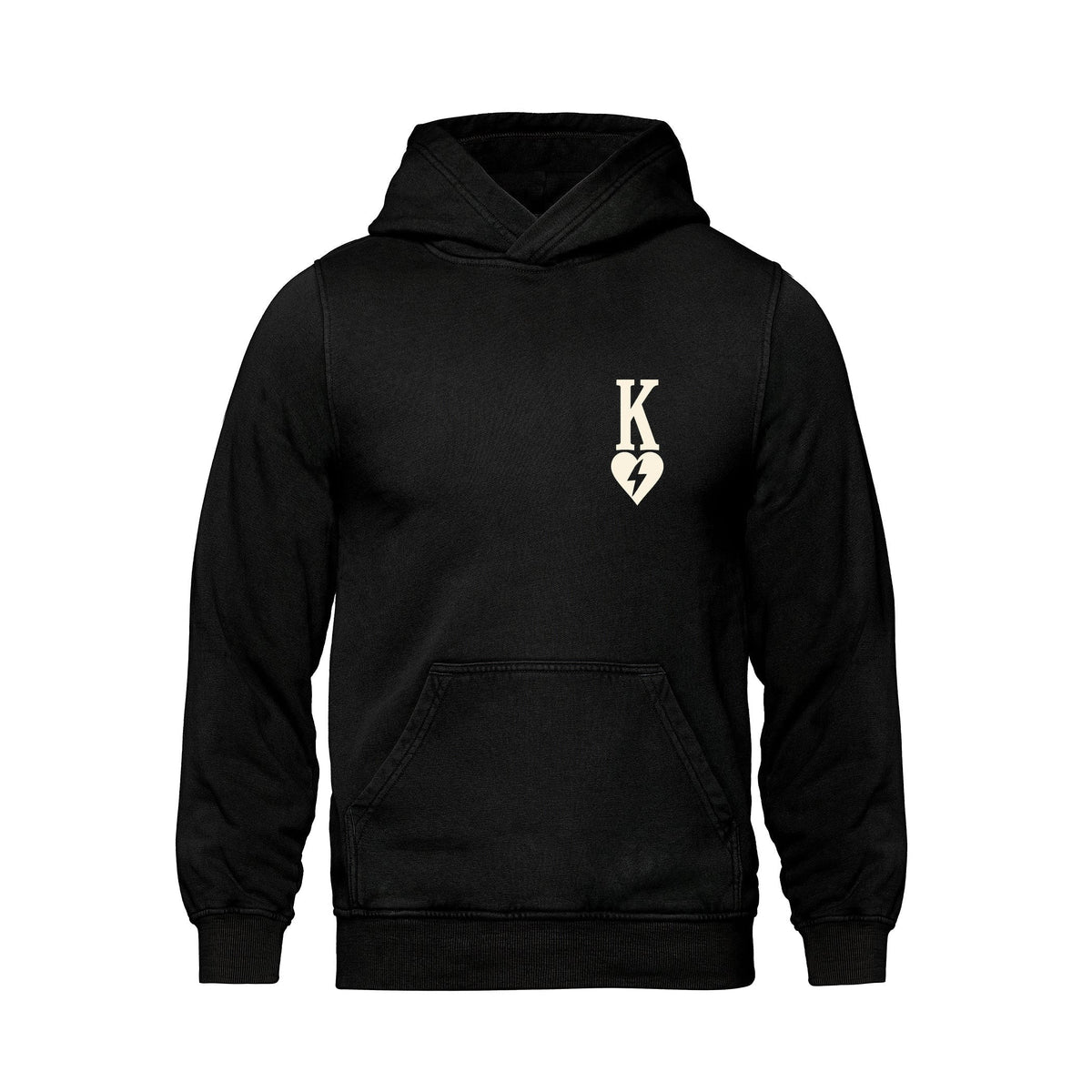 Rebel Hearts King hoodie front