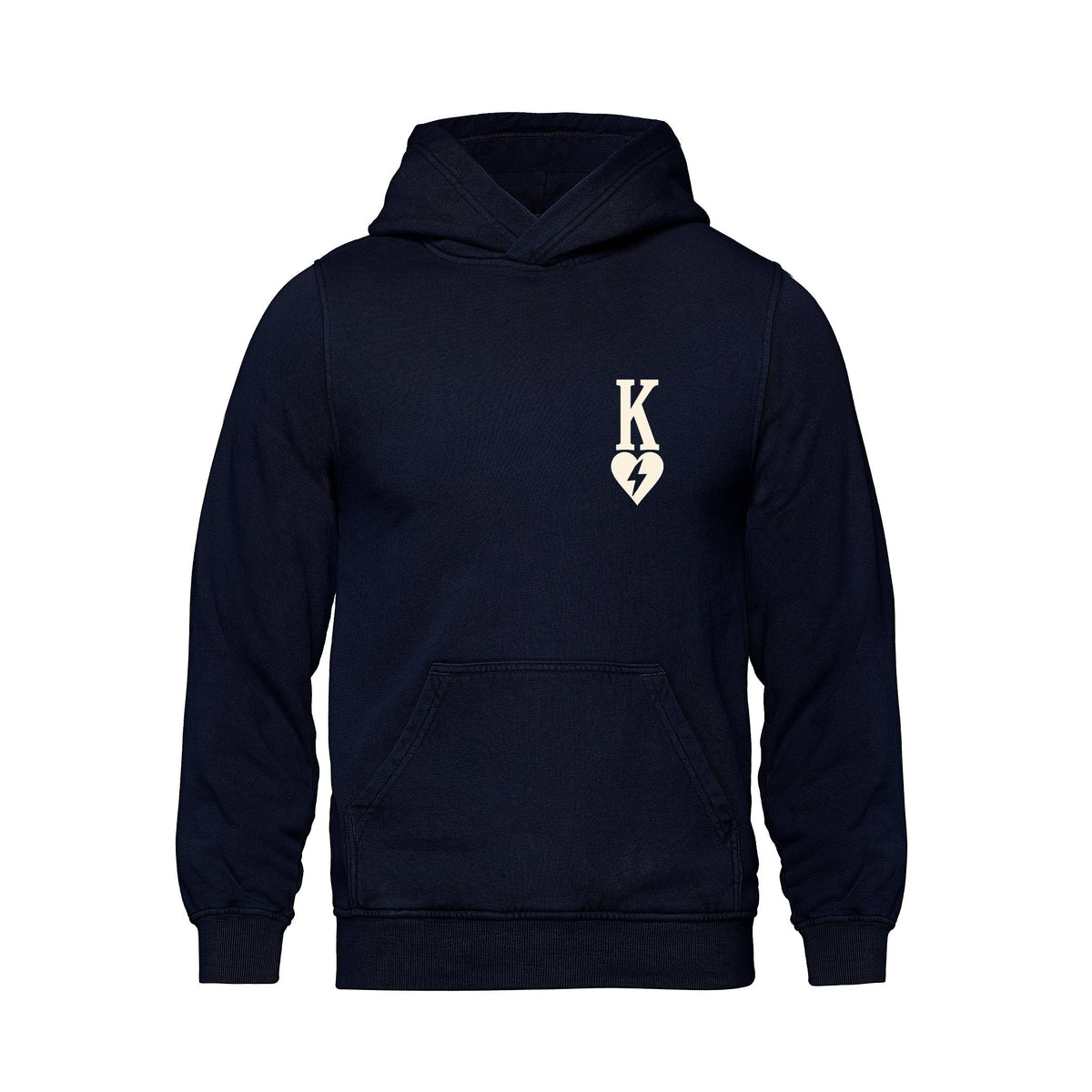 Rebel Hearts King hoodie front