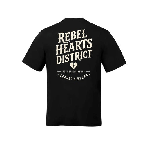 Rebel Hearts District Men's T-Shirt — Black — Back (mockup_mens_back_v2)