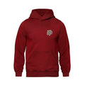 Rebel Hearts District Men's Hoodie — Red — front