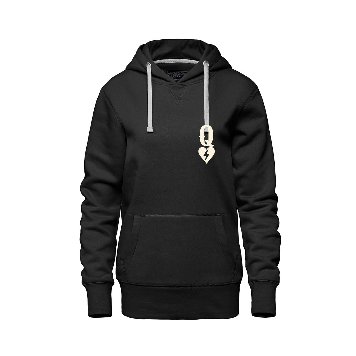 Rebel Hearts Queen hoodie front