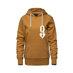 Rebel Hearts District Women's Hoodie — Queen of Hearts — Gold — front