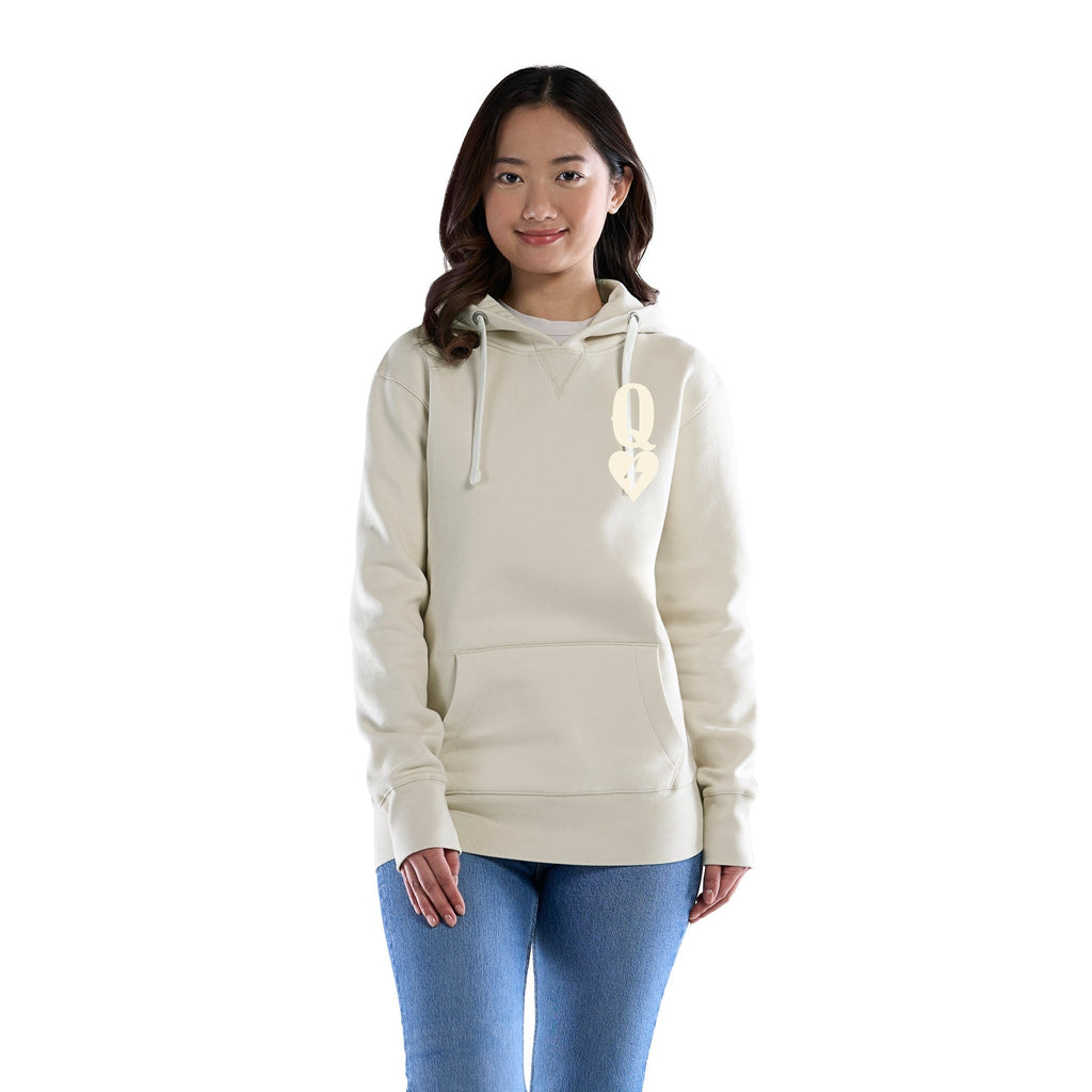 Rebel Hearts Queen hoodie front