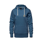 Rebel Hearts District Women's Hoodie — Blue — front