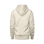 Rebel Hearts District Women's Hoodie — Ivory — back