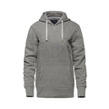 Rebel Hearts District Women's Hoodie — Mid Grey — front