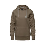 Rebel Hearts District Women's Hoodie — Taupe — front