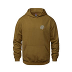 Rebel Hearts District Youth Hoodie — Caramel — front