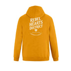 Rebel Hearts District Youth Hoodie — Gold — back