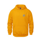 Rebel Hearts District Youth Hoodie — Gold — front