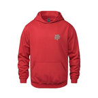 Rebel Hearts District Youth Hoodie — Red — front