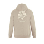 Rebel Hearts District Youth Hoodie — Sand — back