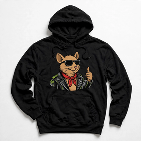 Toronto Mouse Biker Hoodie