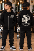 Rebel Hearts District Youth Zip-Up Hoodie