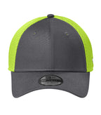 New Era NE1020, 39thirty Stretch Mesh Cap, Flag Graphite/Cyber Green