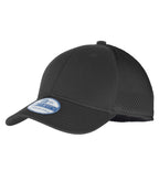 New Era NE302, 39thirty Stretch Mesh Youth Cap, Black/Black