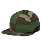 New Era NE400, 9fifty Flat Bill Snapback Cap, Flag Camo