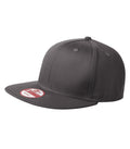New Era NE400, 9fifty Flat Bill Snapback Cap, Charcoal