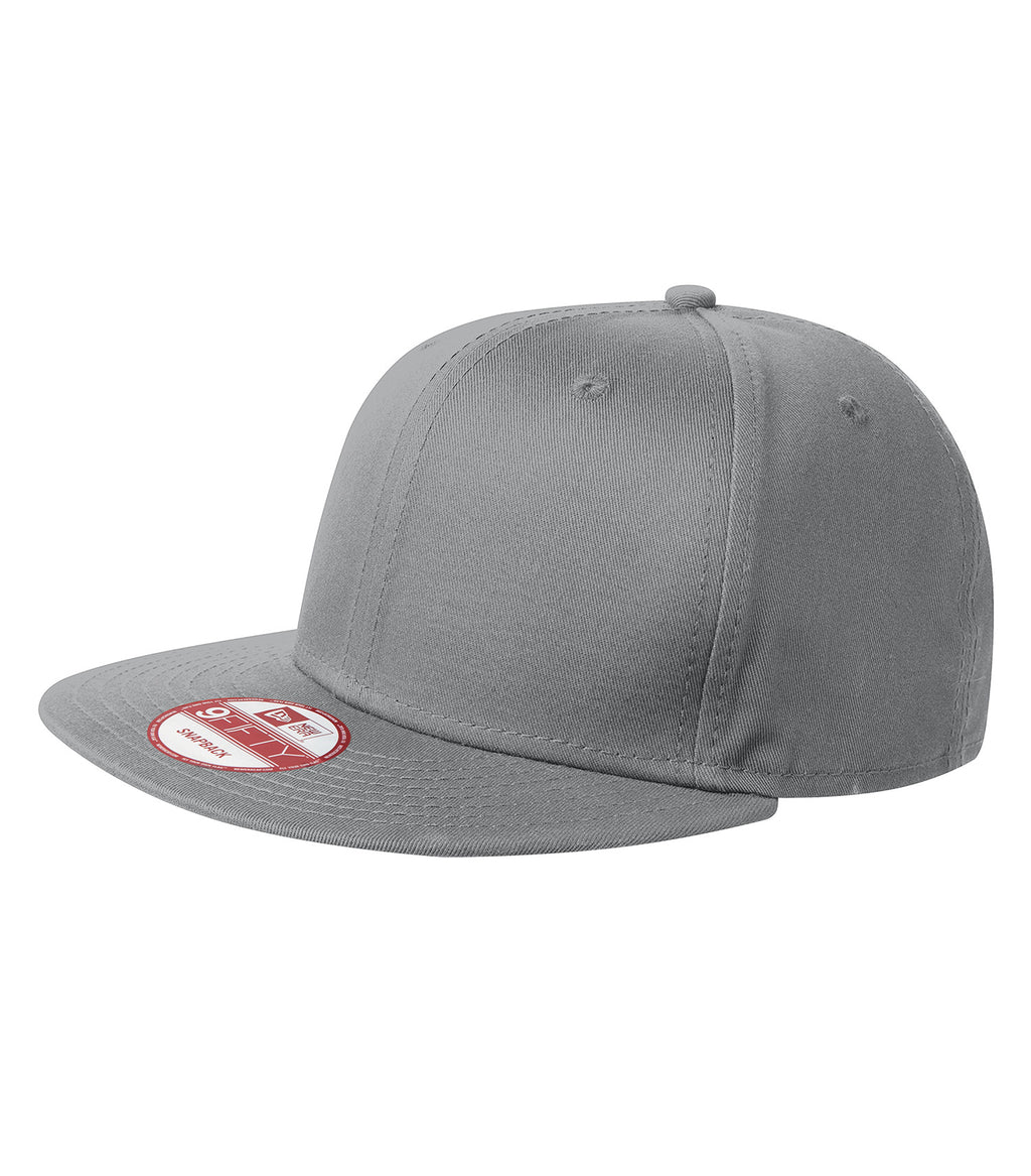 New Era NE400, 9fifty Flat Bill Snapback Cap, Grey