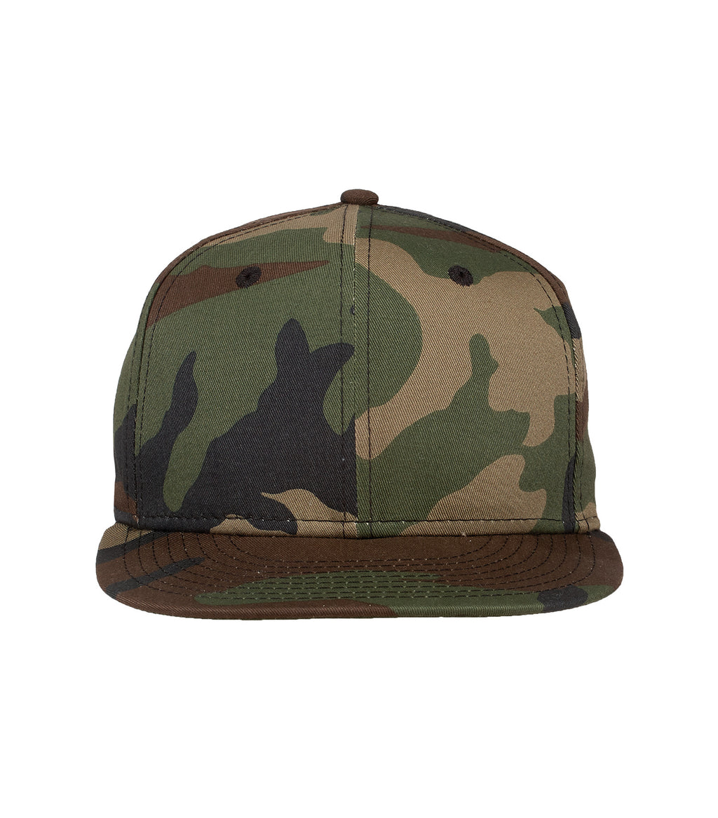 New Era NE400, 9fifty Flat Bill Snapback Cap, Camo