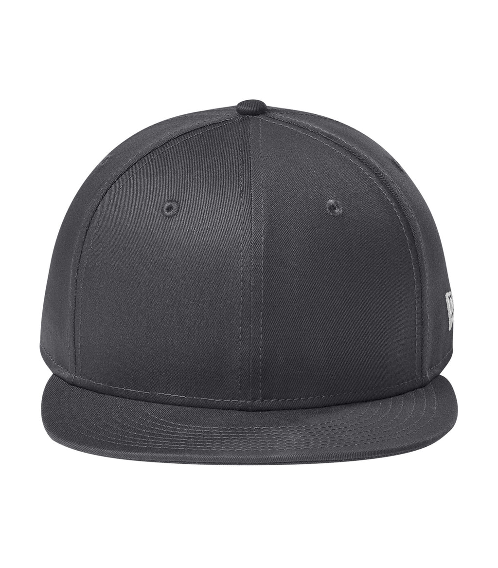 New Era NE400, 9fifty Flat Bill Snapback Cap, Flag Charcoal