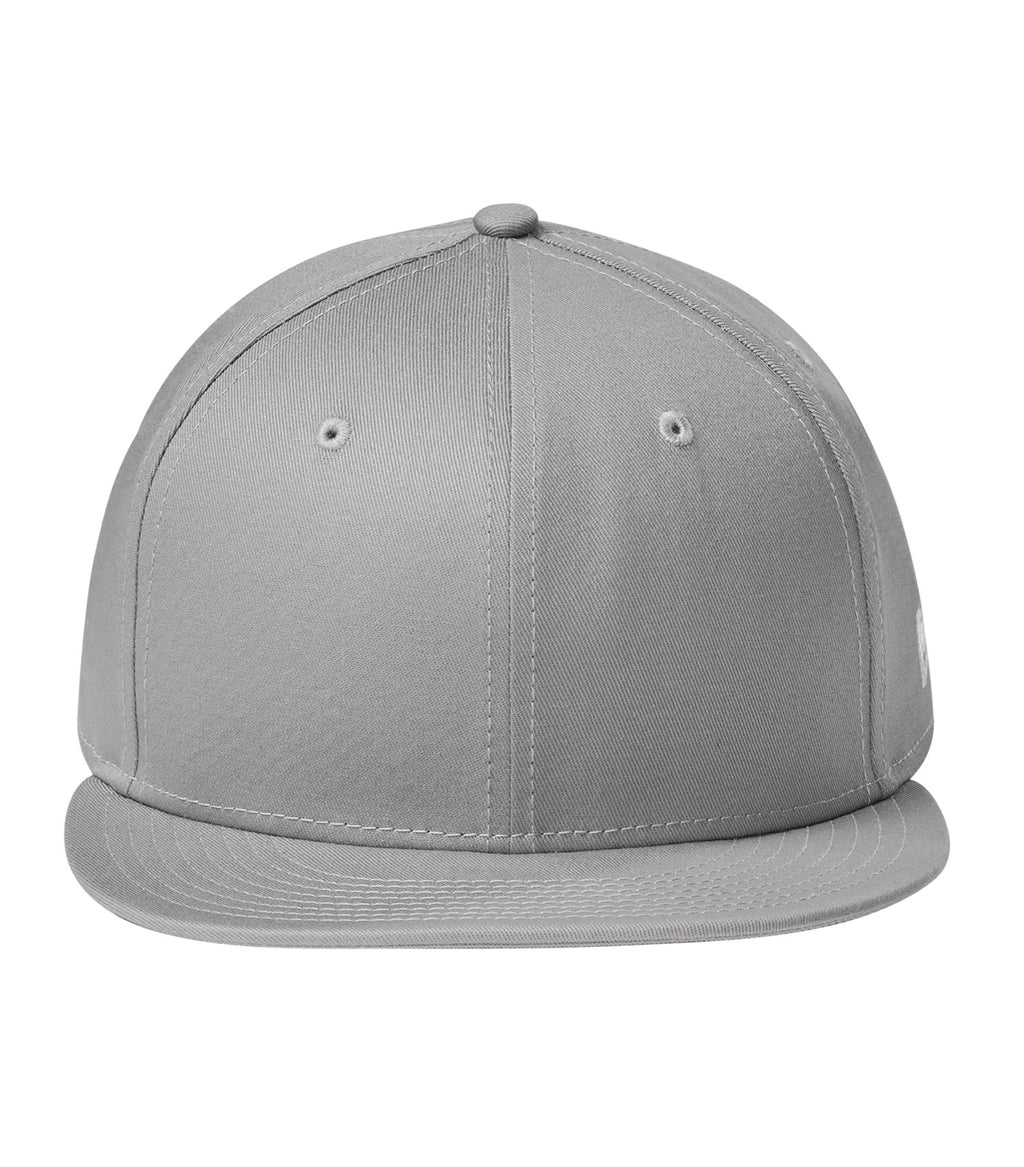 New Era NE400, 9fifty Flat Bill Snapback Cap, Flag Grey