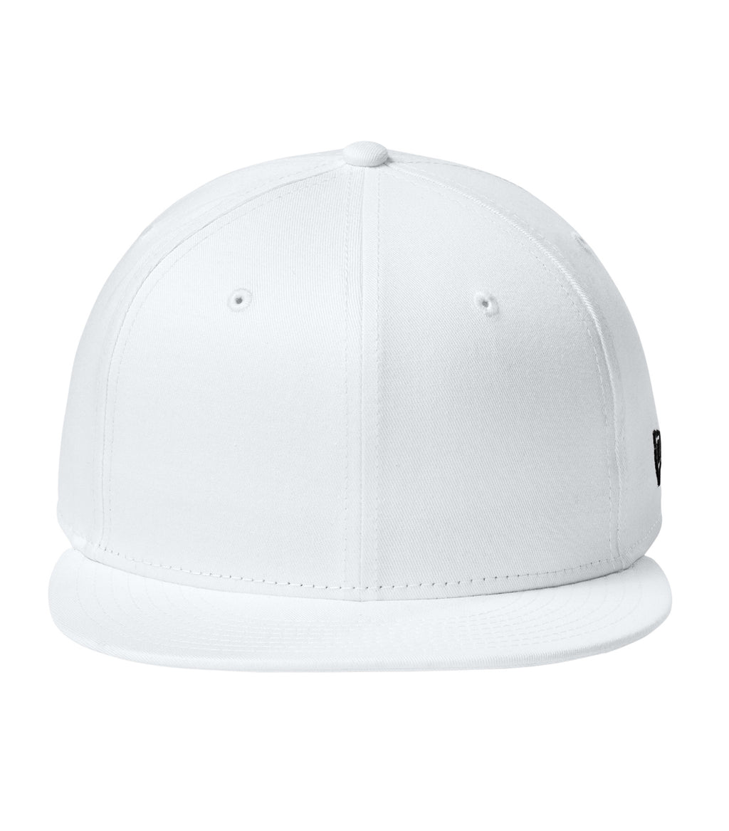 New Era NE400, 9fifty Flat Bill Snapback Cap, Flag White