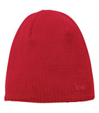 New Era NE900, Fleece Lined Skull Beanie, Red