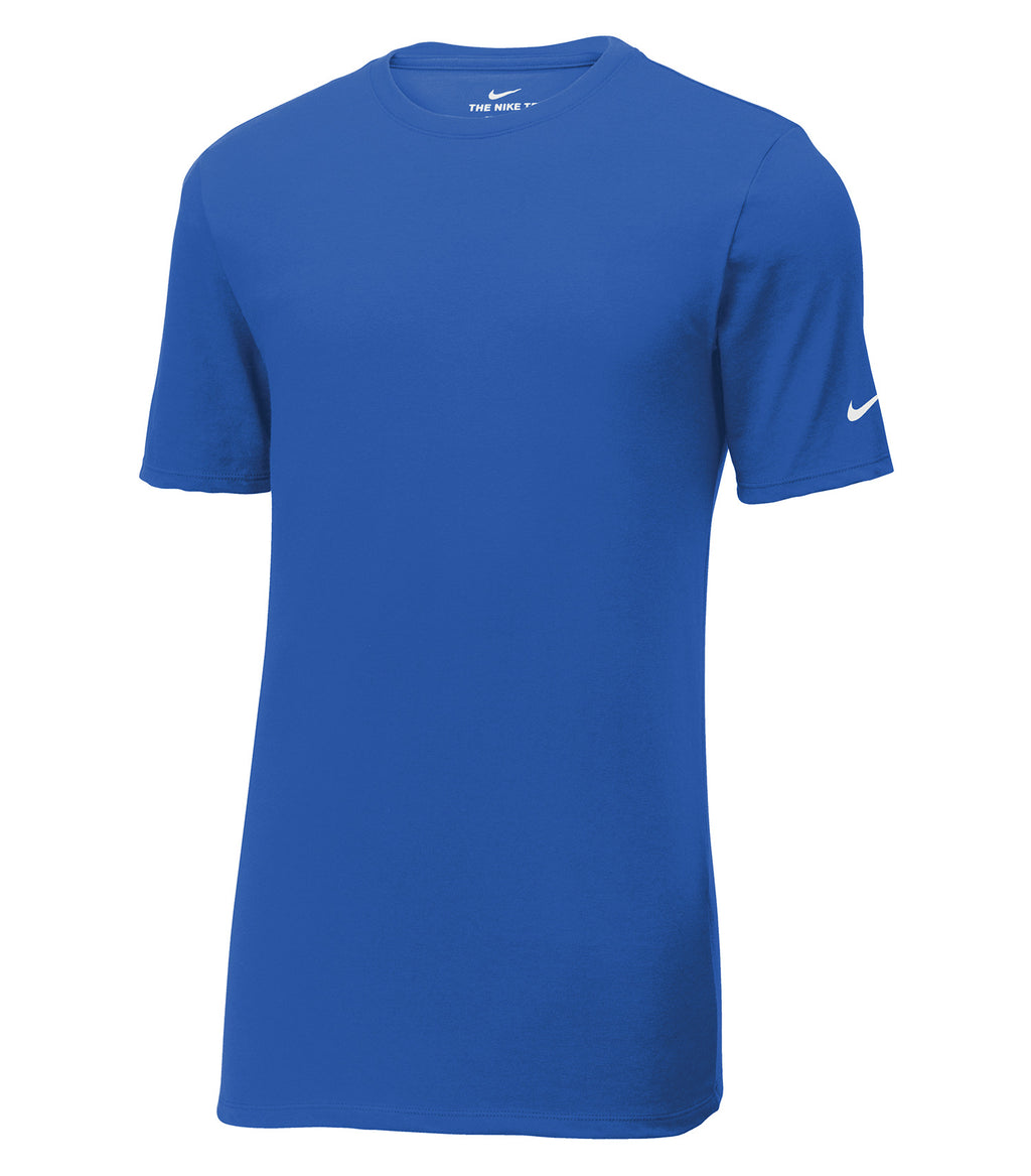 Nike NKBQ5231, Dri-fit Cotton/poly Tee, Rush Blue